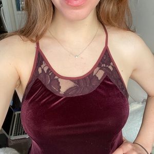 free people velvet dress